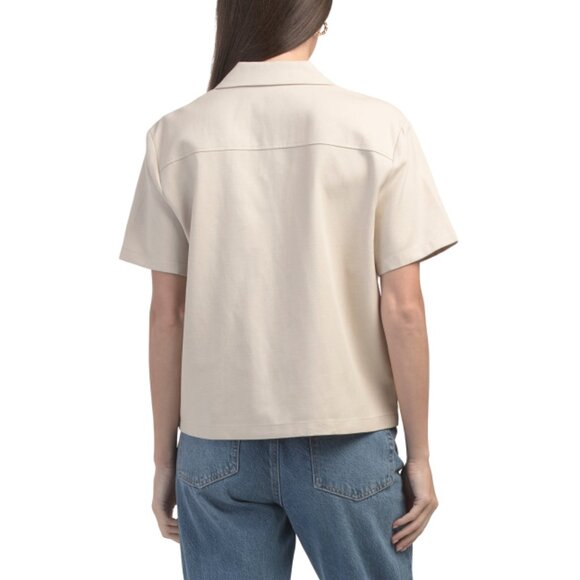 TOCCIN Bone Sammie Boxy Camp Shirt - Picture 2 of 2